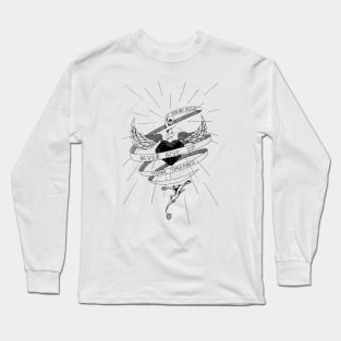 Never give up Long Sleeve T-Shirt